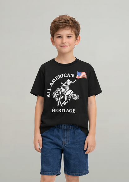 All American Big Kids Tee