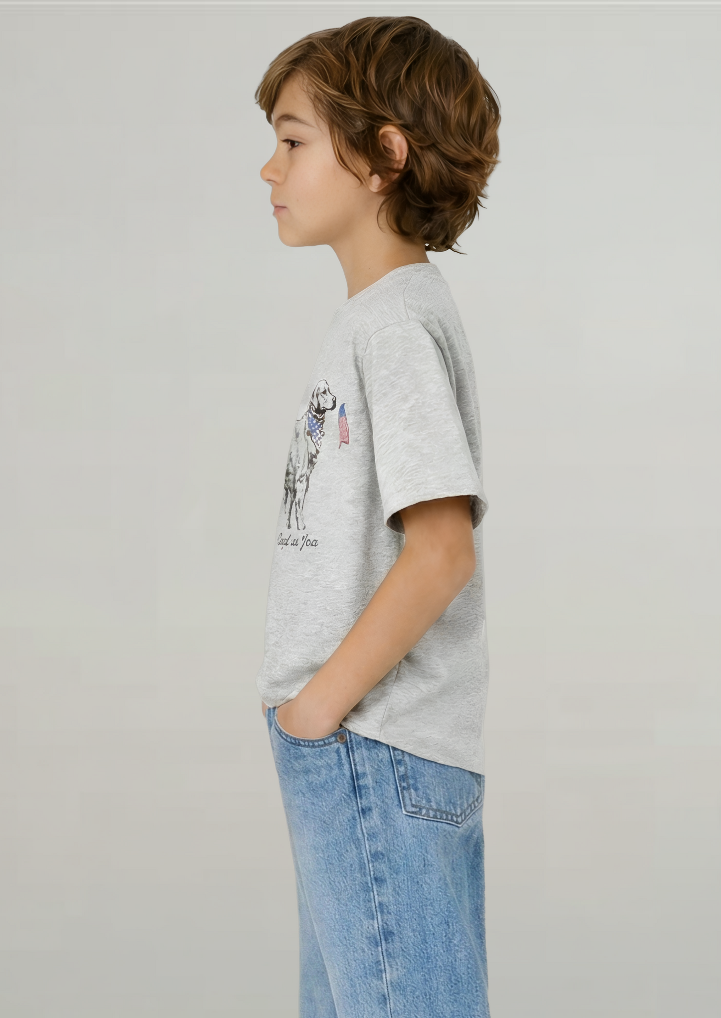 Loyal and Free Big Kids Tee