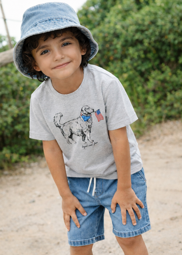 Loyal and Free Little Kids Tee