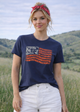 Heritage Paisley Flag Tee