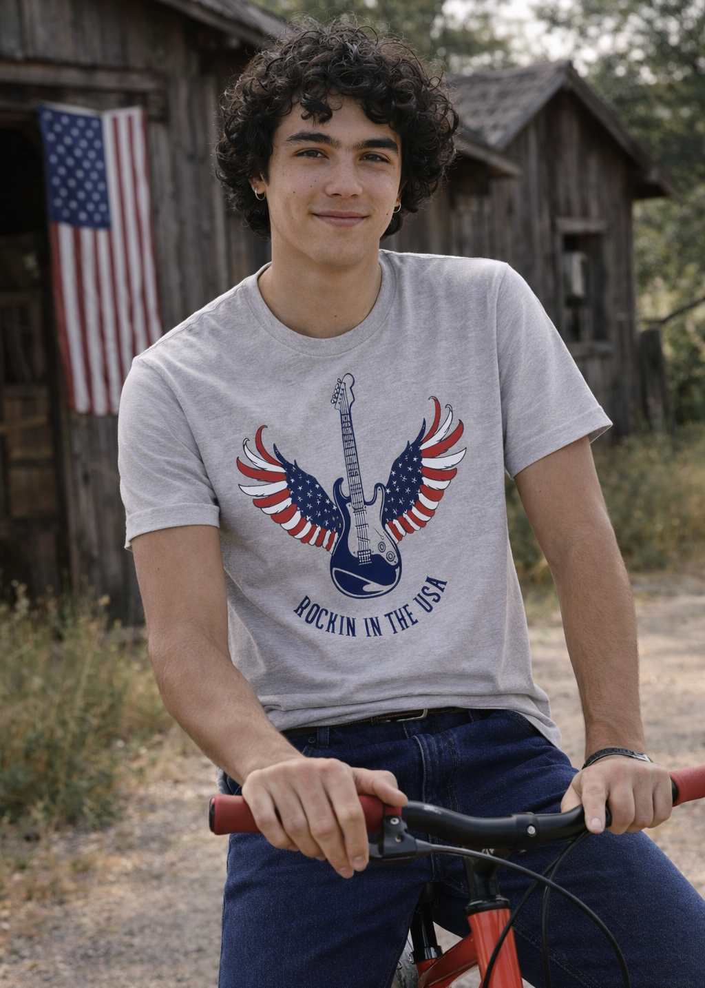Patriot Guitar Men's Tee