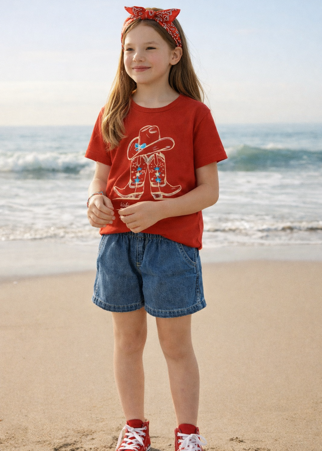 Kickin' Boots Big Kids Tee