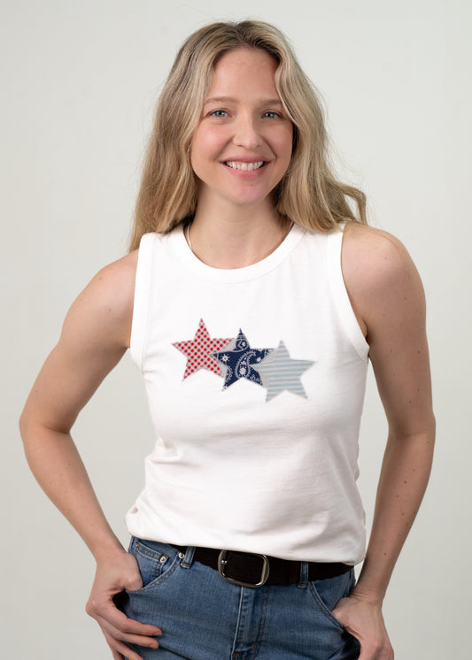 Patriotic Star Tank image 2