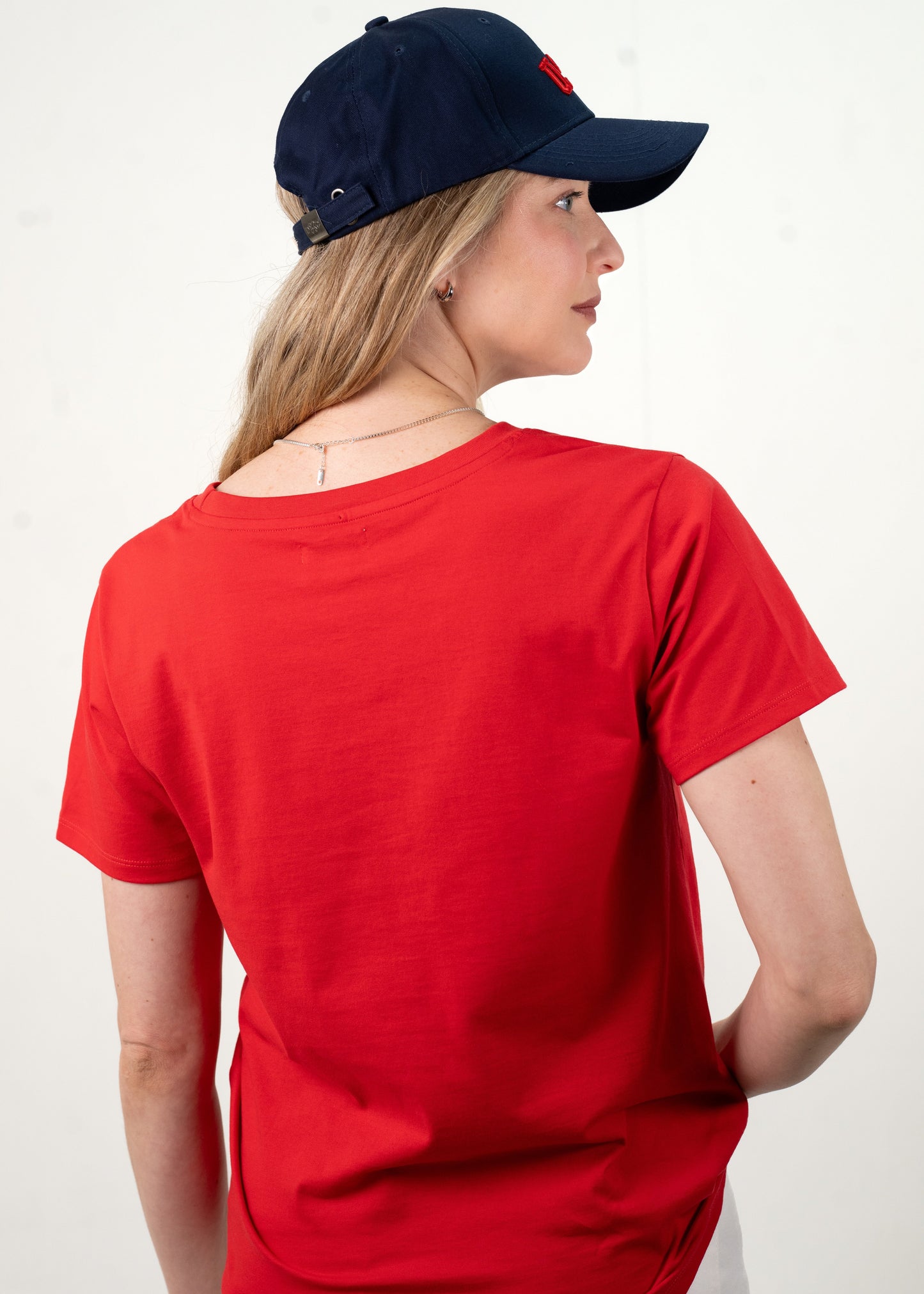 Denim and Ditsy Flag Tee