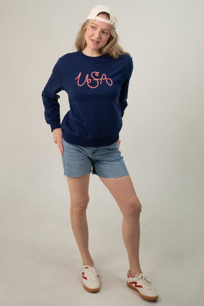 Nautical Rope Crewneck