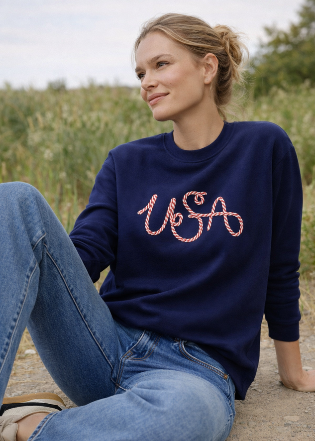 Nautical Rope Crewneck